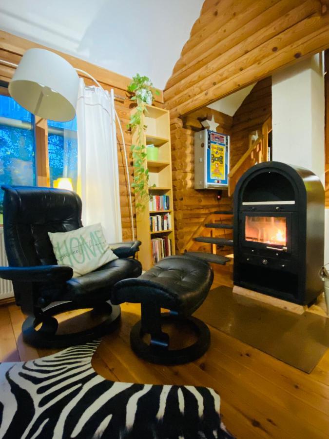 Eifel-Lounge Blockhaus Mit Kamin Garten Balkon Nahe Koeln Therme Bruehl Phantasialand Weilerswist Exterior photo